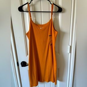 Orange Nike dress